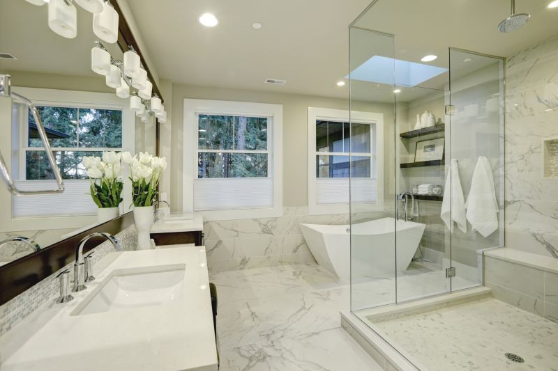 Spacious Bathroom with Modern Fixtures